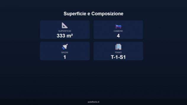 Immobile in asta di 333 m², box auto doppio in vendita a Maglione - Foto 2