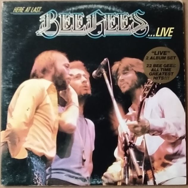 BEE GEES-Here At Last-Live-LP-1977 - Foto 2