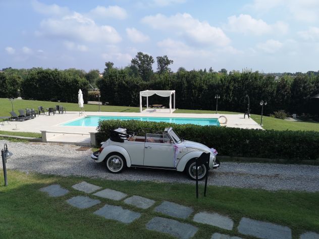 Noleggio per matrimoni maggiolone d'epoca bianco - Foto 2