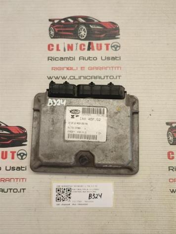 CENTRALINA MOTORE FIAT Multipla 1° Serie IAW4EFG2 55180281 186A4000 benzina 1581 (9804)