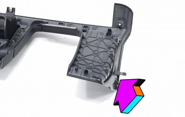 PLASTICA SOTTO STERZO VOLKSWAGEN Golf 7 Berlina 5G1858365 (12) - Foto 8
