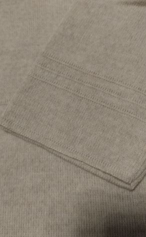 MAGLIA DA DONNA IN LANA MERINOS PANNA - Foto 5
