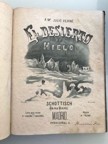 Vecchio libro di musica - Foto 10