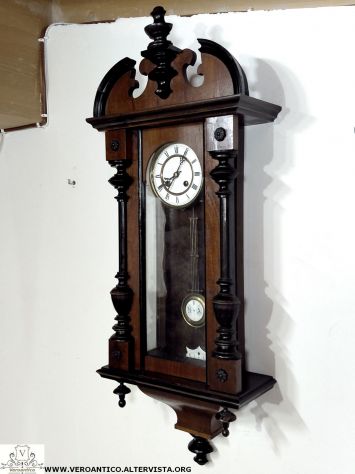 176386 Antico orologio a pendolo funzionante - Foto 3
