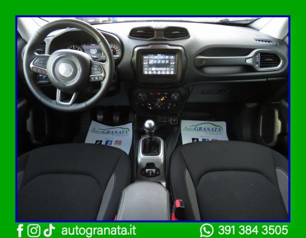 Jeep Renegade 1.6 Mjt Limited 130cv CarPlay+Android+Retroc. - Foto 6
