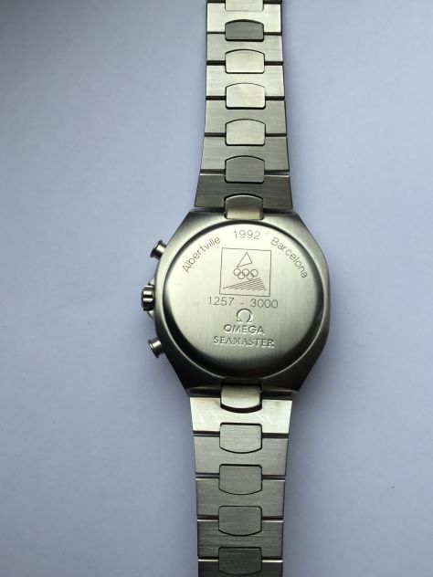 Omega Seamaster Polaris Chr. Lim. 1257 v. 3000 Olympia Barcelona 1992 - Foto 2
