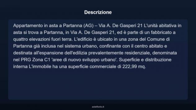 Immobile in asta di 222 m² in vendita a Partanna - Foto 4