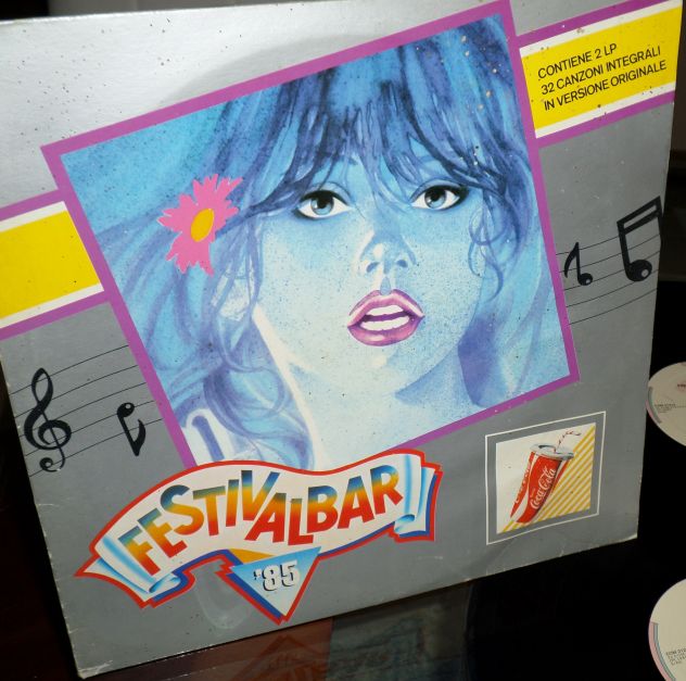 FESTIVALBAR '85 (Vasco Rossi,China Crisis,Raf) 2 x LP / 33 giri 1985 CGD Italy