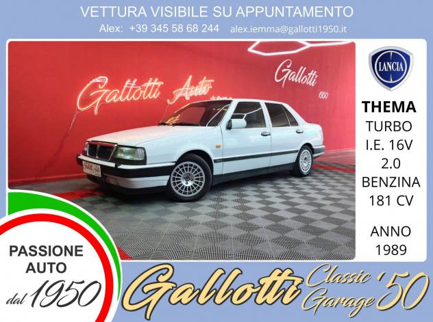 Lancia Thema 2.0 i.e. turbo 16V