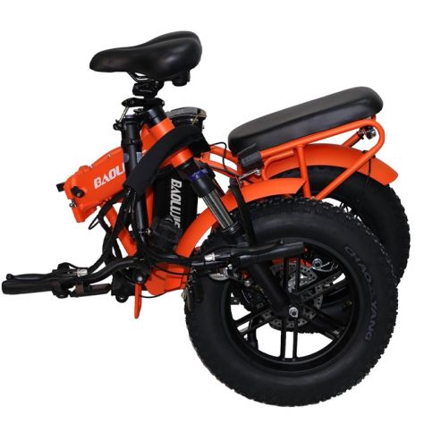 FAT BIKE PIEGHEVOLE SMART MINI 250W 48V NUOVO - Foto 2