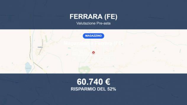 Immobile in asta di 469 m² in vendita a Ferrara