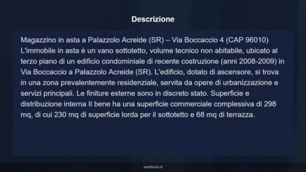 Immobile in asta di 298 m² in vendita a Palazzolo Acreide - Foto 8