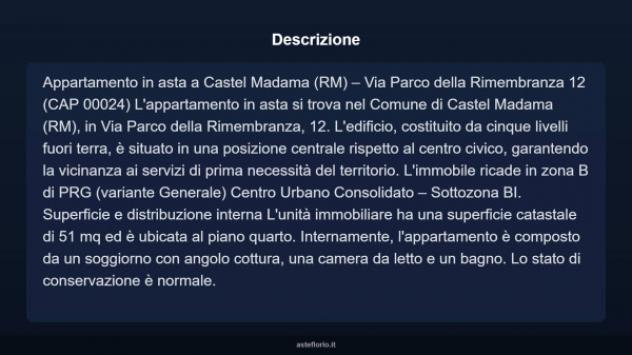 Immobile in asta di 51 m² in vendita a Castel Madama - Foto 14