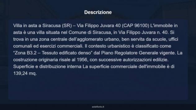 Immobile in asta di 139 m² con più di 5 locali in vendita a Siracusa - Foto 17