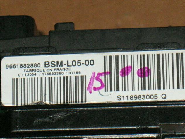 9661682880 BSM CITROEN PEUGEOT BSM-L05-00 S118983005 S118983005Q BSML05 - Foto 2