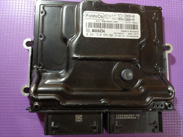 0261S105FG CENTRALINA MOTORE ECU BOSCH FORD PUMA CF7 1.0 B 12V MAN 6M 125CV 2022 - Foto 2