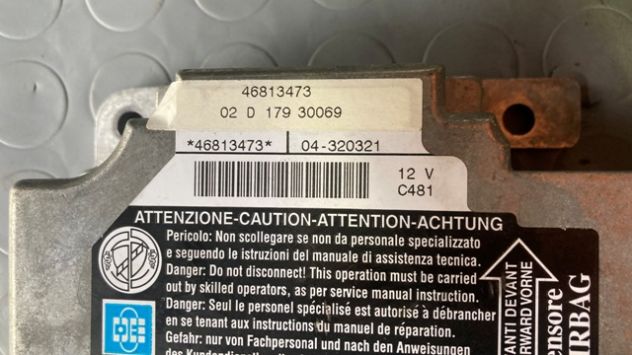 Centralina airbag Alfa Romeo 147 del 2001 (46813473) - Foto 3