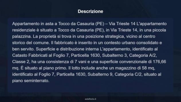 Immobile in asta di 176 m² con più di 5 locali in vendita a Tocco da Casauria - Foto 15