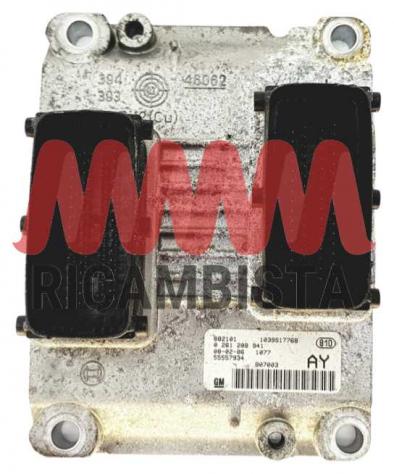 0261200941 55557934 Opel Corsa D 1.4 16v centralina motore Bosch