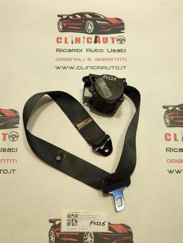 CINTURA DI SICUREZZA POSTERIORE SX NISSAN Qashqai 2° Serie 888444EA0A K9K636 (1013)