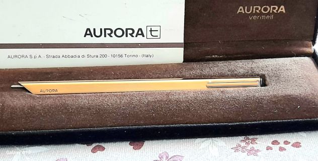 penna a sfera AURORA di Vermeil - Foto 2