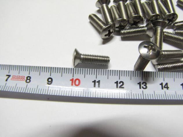 50 Viti inox A2 M5x16 TSC UNI7689 - Foto 2