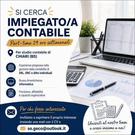 Impiegato/a contabile