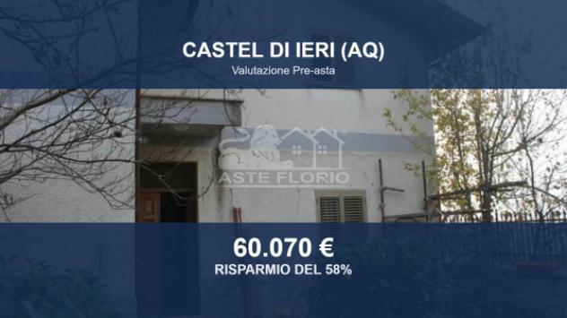 Immobile in asta di 209 m², box auto in vendita a Castel di Ieri