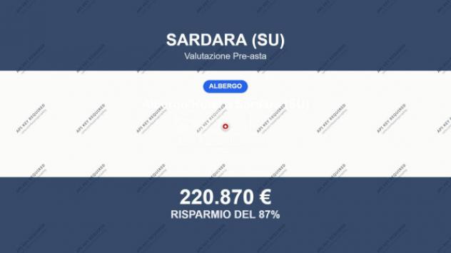 Immobile in asta di 957 m² in vendita a Sardara