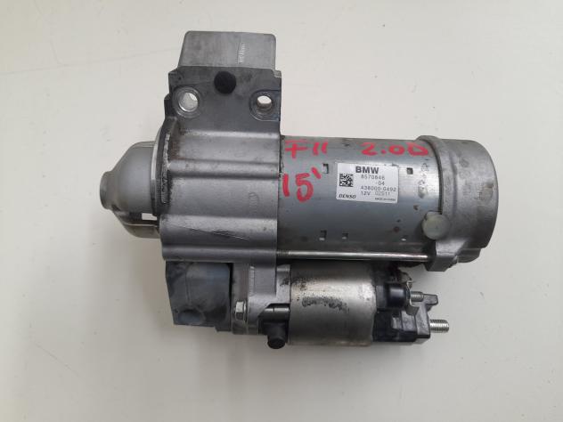 MOTORINO D' AVVIAMENTO BMW Serie 5 Touring (F11) 8570846 diesel 2.0 (10)
