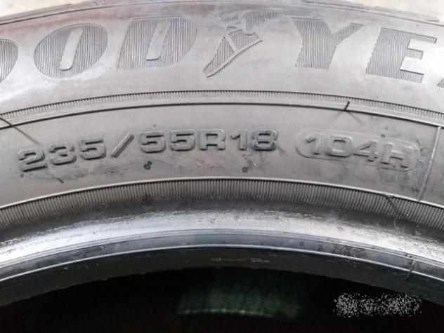 2 gomme 235 55 18 goodyear inv a3762 - Foto 6