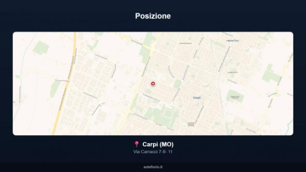 Immobile in asta di 124 m², box auto in vendita a Carpi - Foto 13