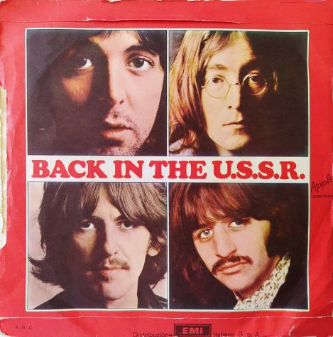 Beatles -Ob la di Ob la da - Back in the USSR- 45rpm -1968 - Foto 3
