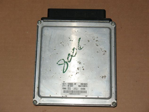 4C1112A650BF ECU FORD TRANSIT 2.0 4C11-12A650-BF R0411C007G FBMC E2U9A - Foto 3