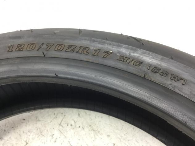 PNEUMATICO DUNLOP SPORTMAX 2 120/70 ZR17 58W DOT 3725 - Foto 5