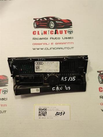 CENTRALINA CLIMA AUDI A5 Coupé (8T) 8T1820043AB (0711) - Foto 4