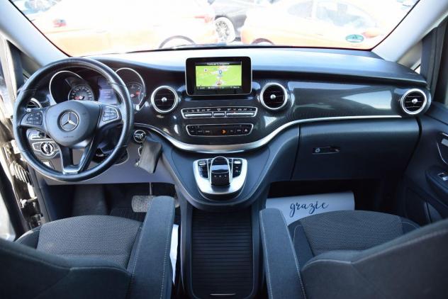 MERCEDES Classe V - 7 POSTI - 220CDI 163CV AUTOM. Executive Long - GANCIO TRAINO - SENSORI - CAM - CRUISE - BT - NAVI - ADAS - FULL LED - Foto 10