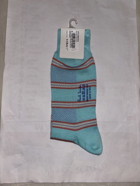 CALZE NUOVE DA UOMO FIRMATE ORIGINALI”PAUL SMITH”MADE IN ITALY - Foto 8