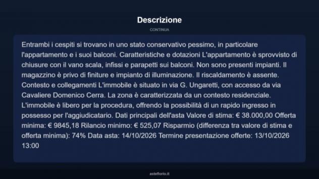 Immobile in asta di 158 m² in vendita a San Pietro a Maida - Foto 6