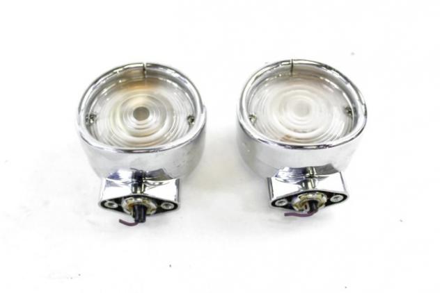 HARLEY DAVIDSON 1584 ROAD KINK 68766-94 68767-94 COPPIA FRECCE 06 -11 FLASHERS LIGHT CABLAGGIO DANNEGGIATO LEGGERMENTE OPACIZZATE - Foto 3