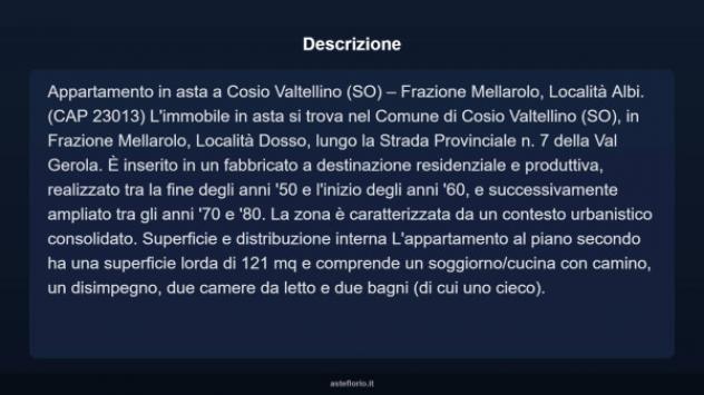 Immobile in asta di 121 m² in vendita a Cosio Valtellino - Foto 14