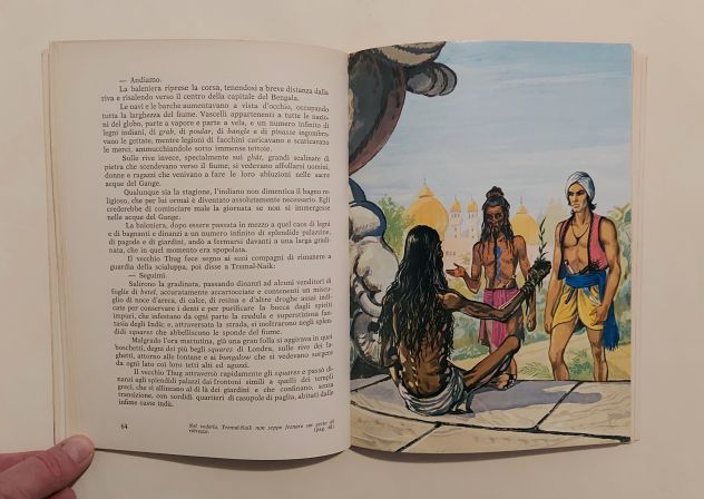 La rivincita di Tremal-Naik di Emilio Salgari Ed.Malipiero,Ozzano Emilia(BO)1971 - Foto 2