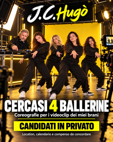 🎬💃 CERCASI 4 BALLERINE — ENTRA NELLA CREW DI J.C. HUGÒ - Foto 4