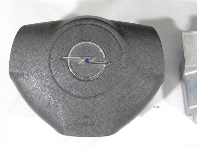 13227919 KIT AIRBAG OPEL ASTRA H SW 1.9 D 88KW 6M 5P (2005) RICAMBIO USATO CON CENTRALINA AIRBAG, AIRBAG VOLANTE GUIDATORE, AIRBAG PASSEGGERO, CRUSCOT - Foto 4
