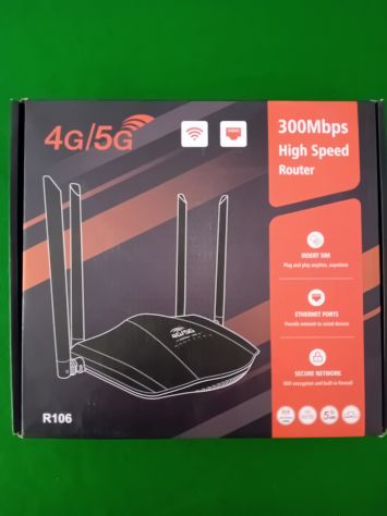 MODEM ROUTER WIFI WIRELESS 4G LTE 5G 2.4GHZ 300MBP - Foto 2