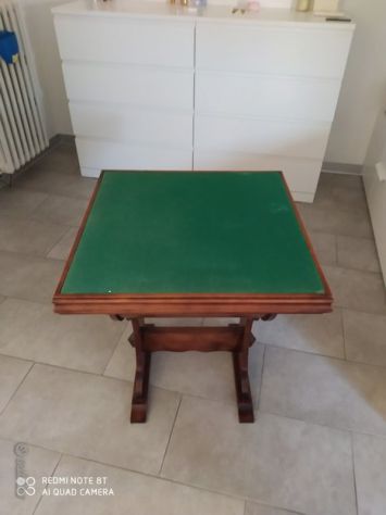 Tavolino quadrato da gioco ribaltabile - Foto 2