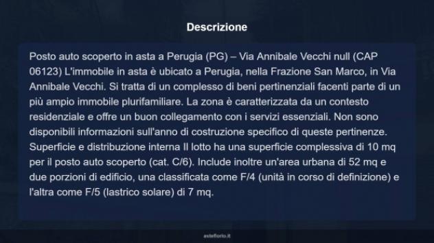 Immobile in asta di 10 m² in vendita a Perugia - Foto 9