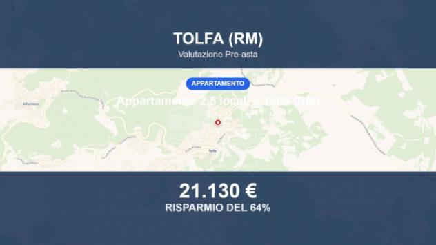Immobile in asta di 49 m² in vendita a Tolfa