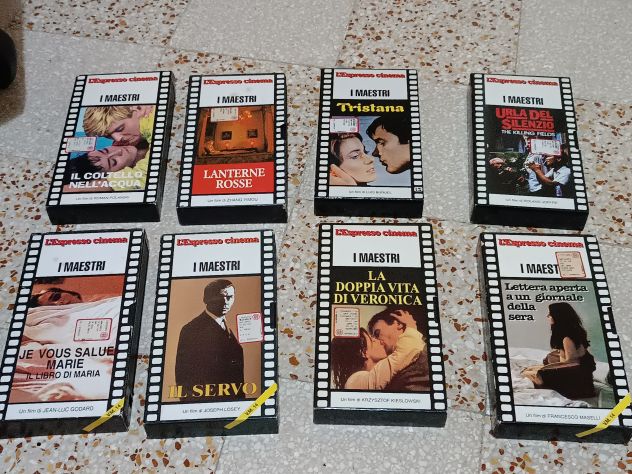 OTTO VHS , L'ESPRESSO CINEMA I MAESTRI