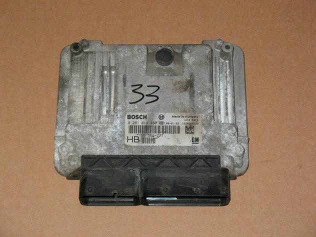 0281014450 ECU OPEL SAAB 1.9 0281014450 0 281 014 450 EDC16C39 55566277
